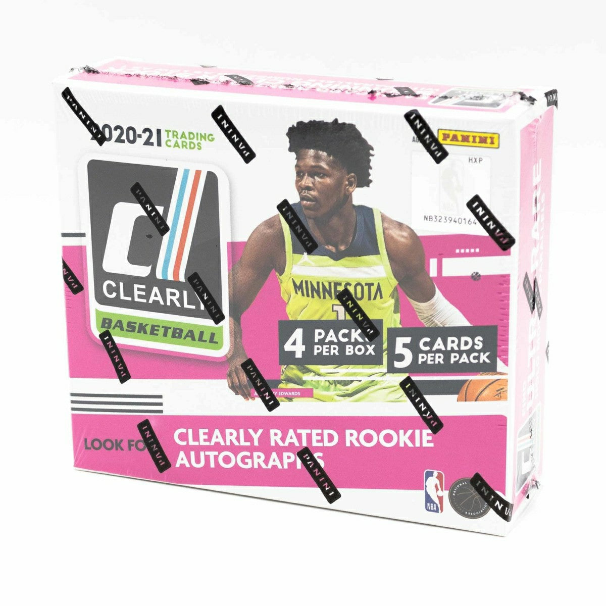 2020/21 Panini Clearly Donruss Basketball Hobby Box NBA Taass US