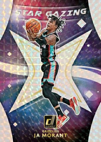 2020/21 Panini Clearly Donruss Basketball Hobby Box NBA Taass US