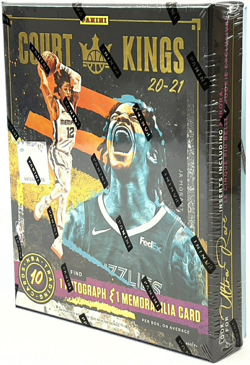 2020/21 Panini Court Kings Basketball Hobby Box NBA Classic