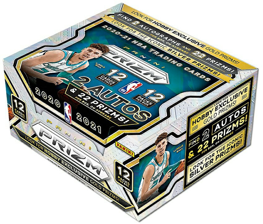 2020/21 Panini Prizm Basketball Hobby Box NBA Taass sale