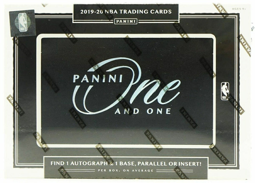 2019/20 Panini One and One Basketball Hobby Box NBA Taass US