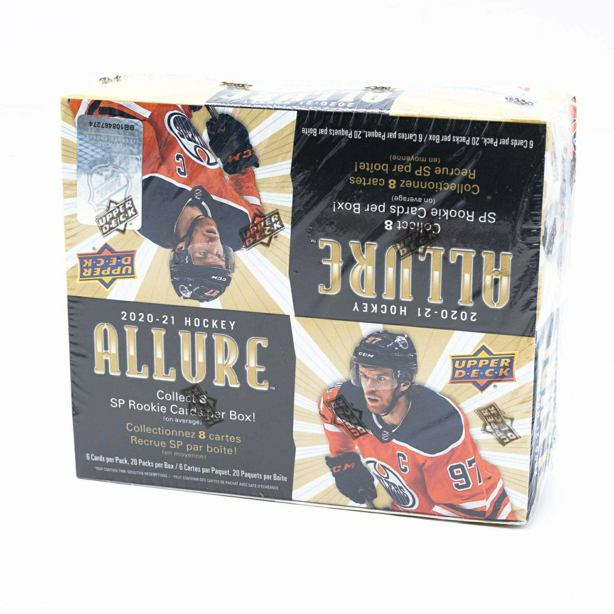 2020/21 Upper Deck Allure Hockey Retail Box NHL Taass sale
