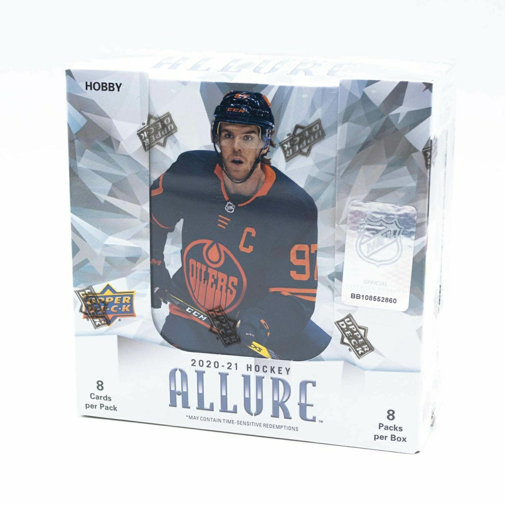 2020/21 Upper Deck Allure Hockey Hobby Box NHL Taass for sale