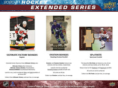 2020/21 Upper Deck Extended Series Hockey Hobby Box NHL Lifestyle