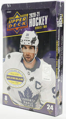 2020/21 Upper Deck Series 2 Hockey Hobby Box NHL Taass for sale