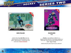 2020/21 Upper Deck Series 2 Hockey Hobby Box NHL Taass for sale