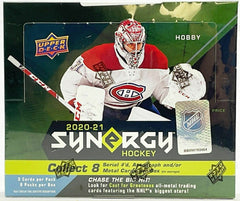 2020/21 Upper Deck Synergy Hockey Hobby Box NHL Taass US