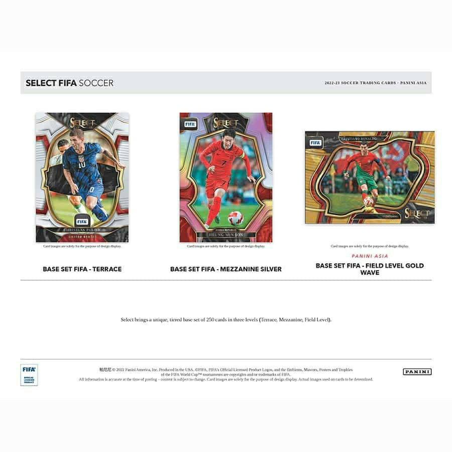 2022/23 Panini Select FIFA Soccer Asia Tmall Box Taass sale