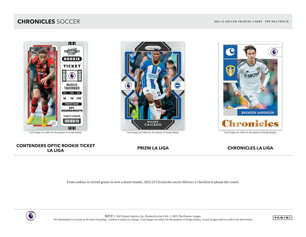 2022/23 Panini Chronicles Soccer Multi-Pack Taass for sale