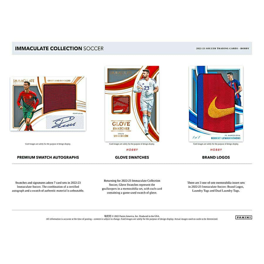 2022/23 Panini Immaculate Soccer Hobby Box Classic