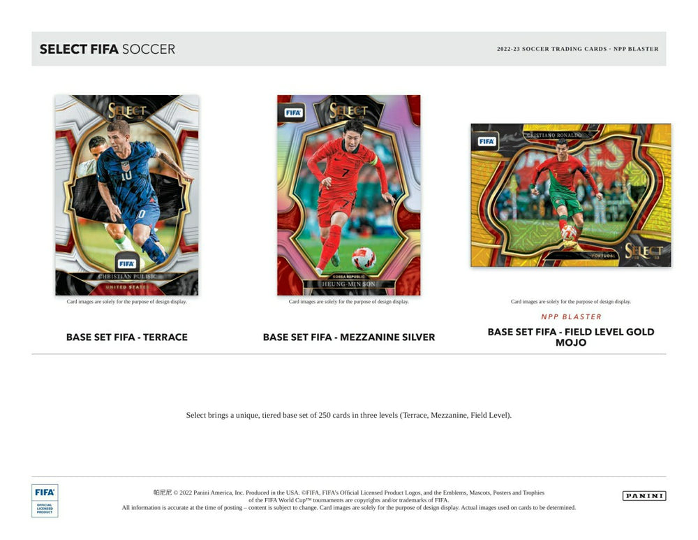 2022/23 Panini Select FIFA Soccer Blaster Box Lifestyle