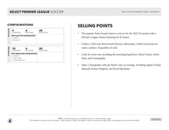 2022/23 Panini Select Premier League Soccer Mega Box Taass for sale