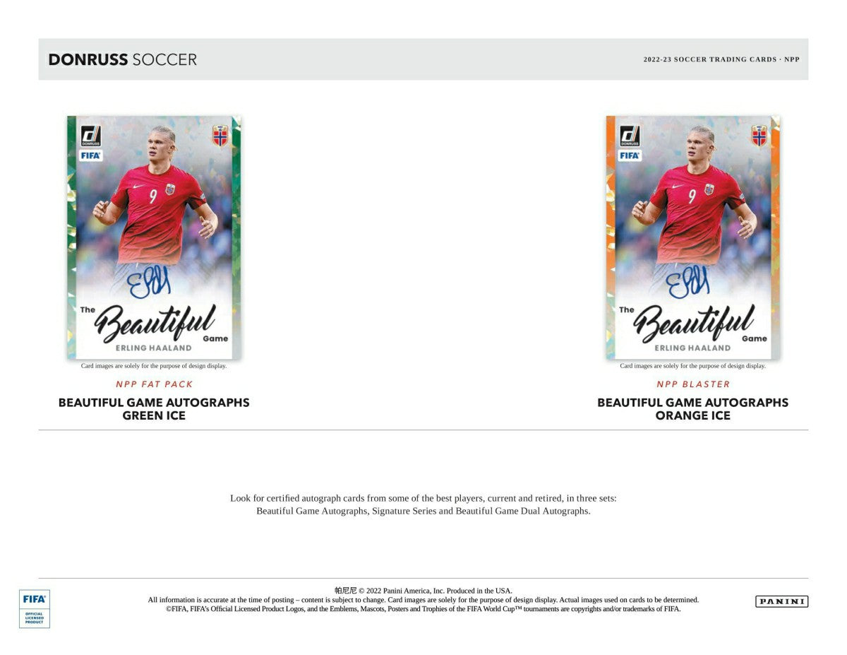 2022/23 Panini Donruss Soccer (Fußball) Fat-Pack Classic