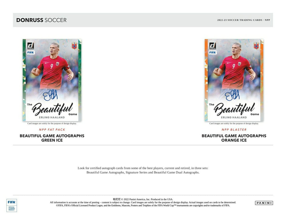 2022/23 Panini Donruss Soccer (Fußball) Fat-Pack Classic