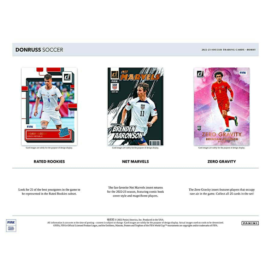 2022/23 Panini Donruss Soccer (Fußball) Hobby Box Taass sale