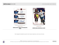 2021/22 Panini Impeccable Soccer EPL Asia Edition Box Fashion