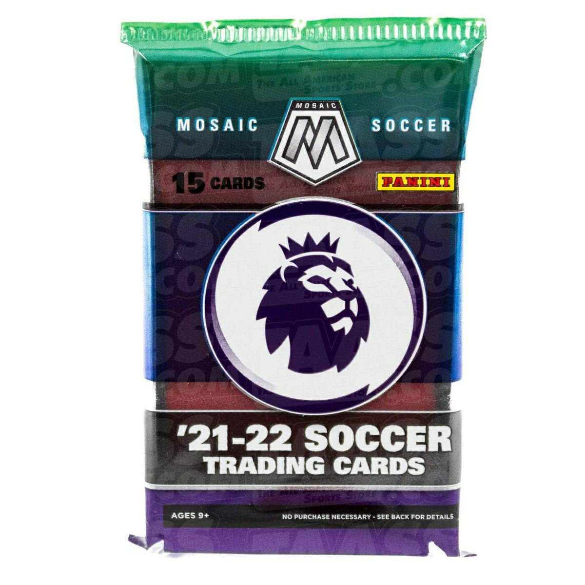 2021/22 Panini Mosaic Premier League EPL Soccer Hobby Booster Pack Lifestyle