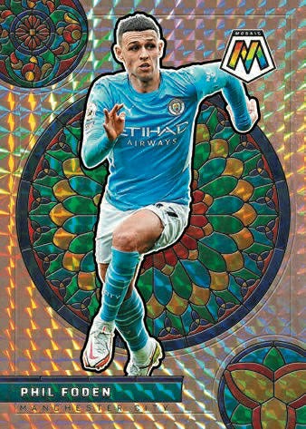2021/22 Panini Mosaic Premier League EPL Soccer Mega Box Taass sale
