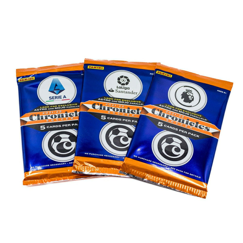2021/22 Panini Chronicles Soccer Multi Cello 12-Pack Box Taass US