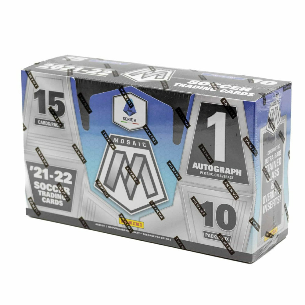 2021/22 Panini Mosaic Serie A Soccer Hobby Box Taass US