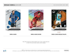2021/22 Panini Mosaic Serie A Soccer Hobby Box Taass US