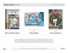 2021/22 Panini Mosaic Serie A Soccer Hobby Box Taass US