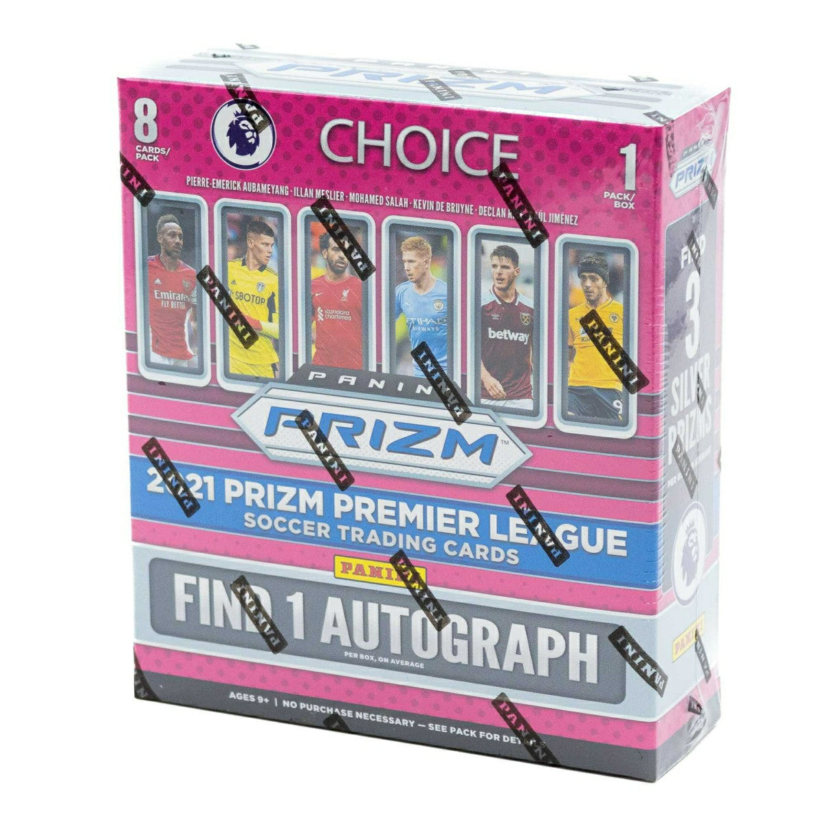 2021/22 Panini Prizm Premier League EPL Soccer Choice Hobby Box Classic