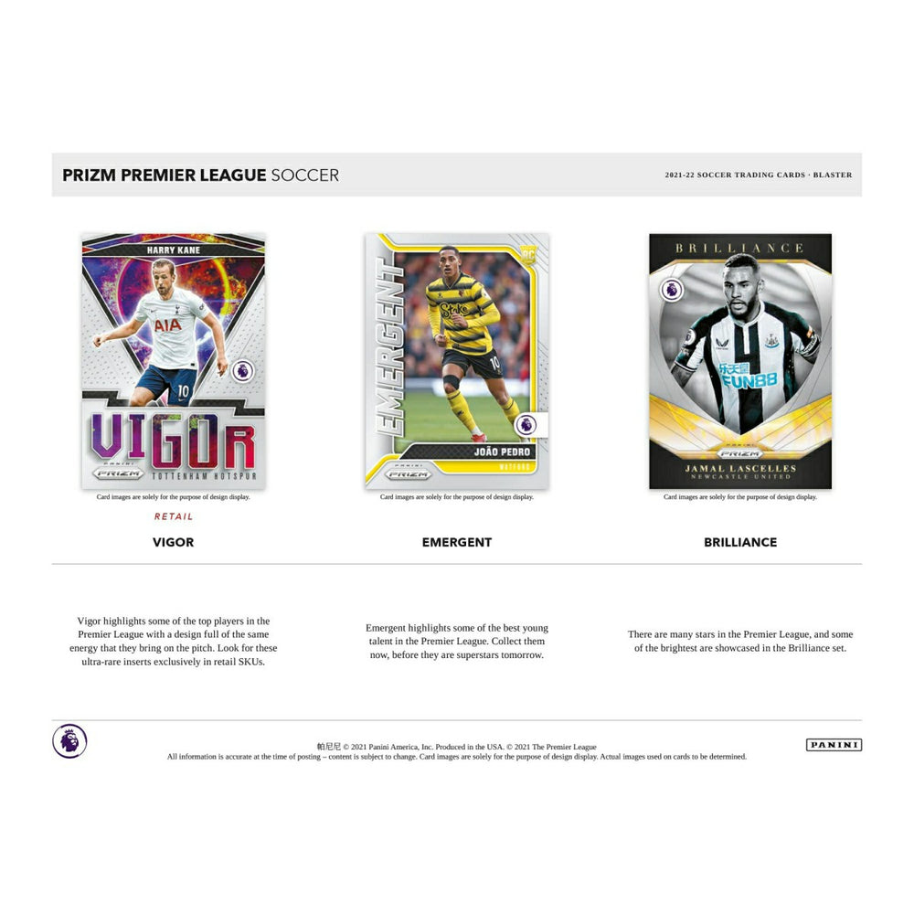 2021/22 Panini Prizm Premier League EPL Soccer BLASTER Box Lifestyle