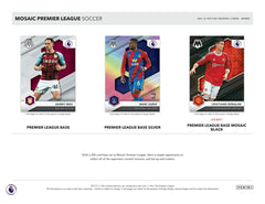 2021/22 Panini Mosaic Premier League EPL Soccer Hobby Box Taass sale