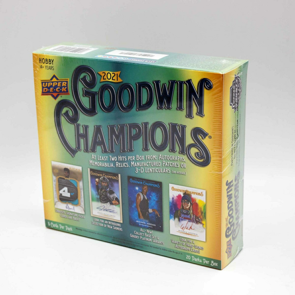 2021 Upper Deck Goodwin Champions Hobby Box Classic