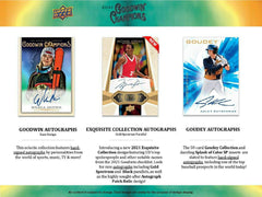 2021 Upper Deck Goodwin Champions Hobby Box Classic