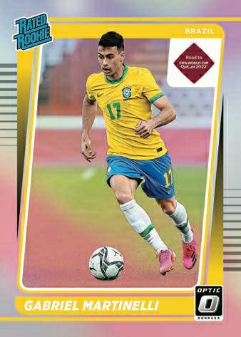 2021/22 Panini Donruss Soccer Road to Qatar Hobby Box Lifestyle