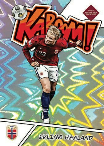 2021/22 Panini Donruss Soccer Road to Qatar Hobby Box Lifestyle