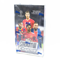 2020/21 Topps UEFA Stadium Club Chrome Champions League Soccer Hobby Box Taass sale