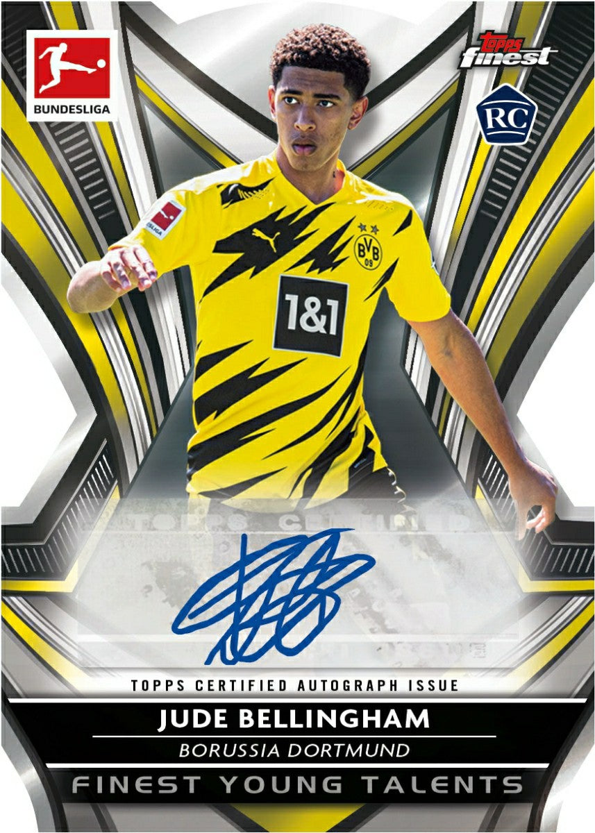 2020/21 Topps Finest Bundesliga Soccer Hobby Box Taass for sale