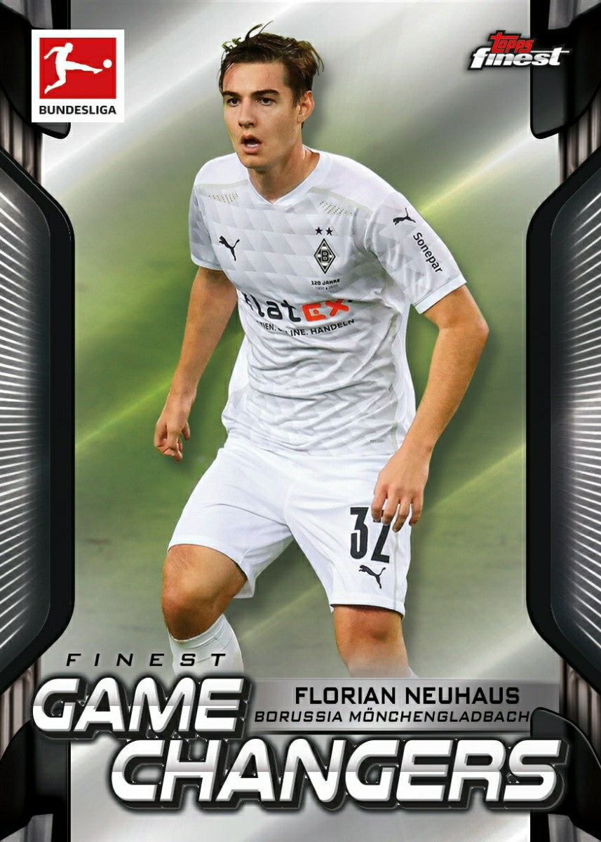 2020/21 Topps Finest Bundesliga Soccer Hobby Box Taass for sale