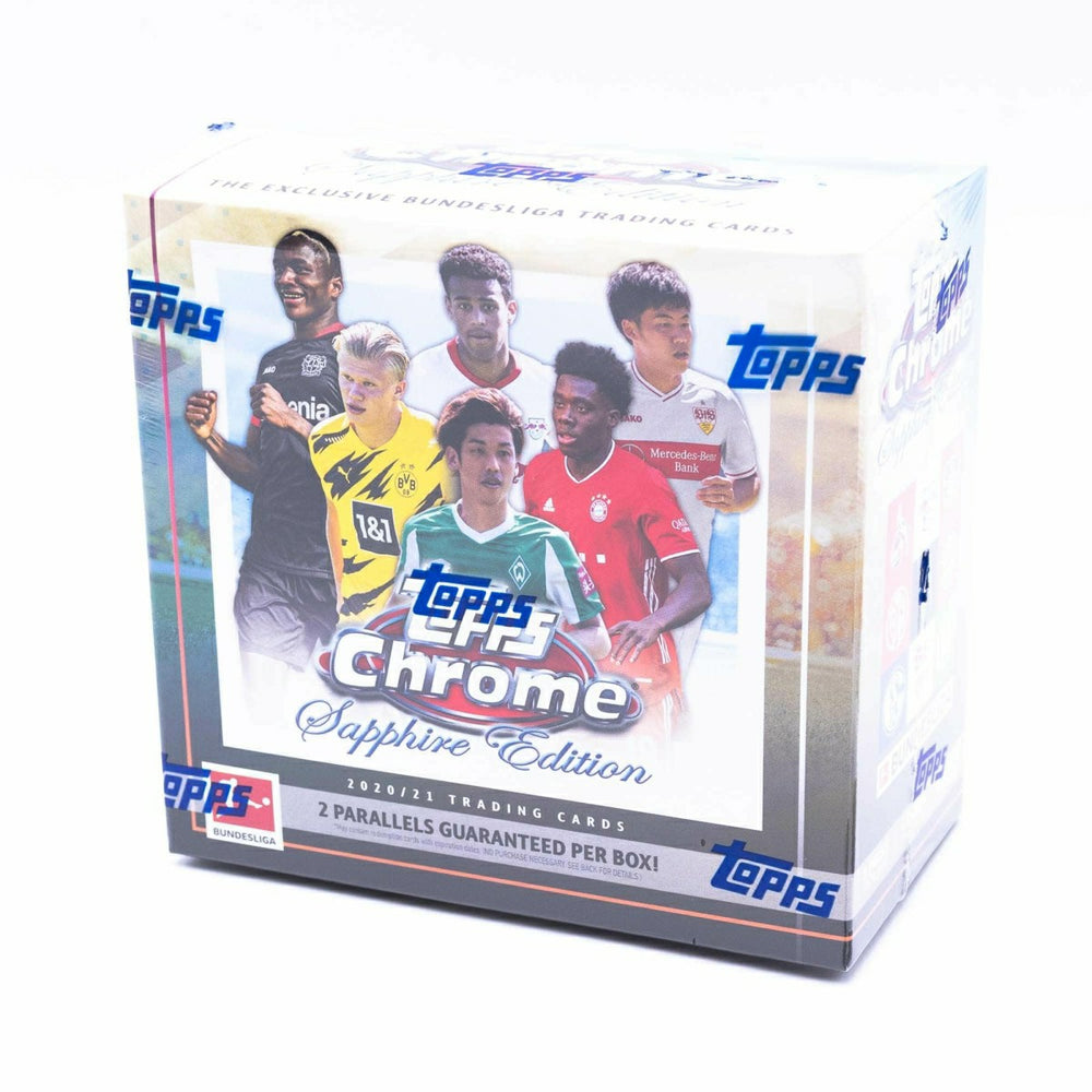 2020/21 Topps Chrome Sapphire Bundesliga Soccer Hobby Box Fashion