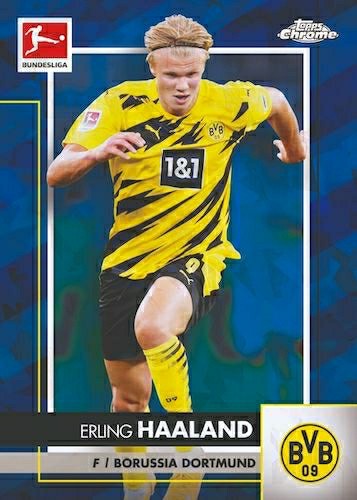 2020/21 Topps Chrome Sapphire Bundesliga Soccer Hobby Box Fashion