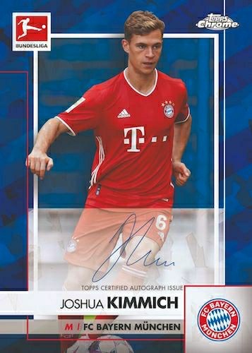 2020/21 Topps Chrome Sapphire Bundesliga Soccer Hobby Box Fashion