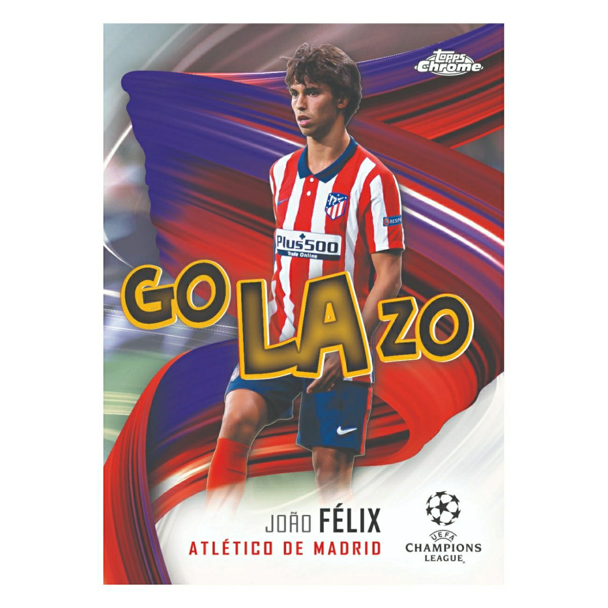 2020/21 Topps Chrome UEFA Champions League Soccer Hobby Box Lifestyle