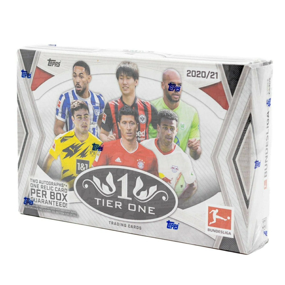 2020/21 Topps Tier One Bundesliga Soccer Hobby Box Taass for sale