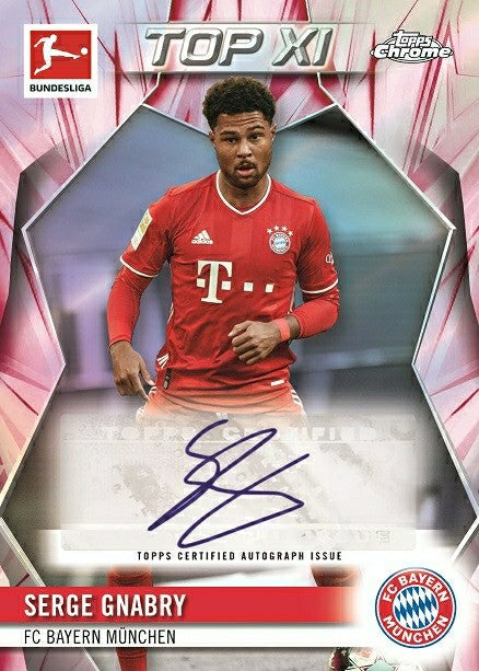 2020/21 Topps Chrome Bundesliga Soccer (Fussball) Hobby Box Taass US