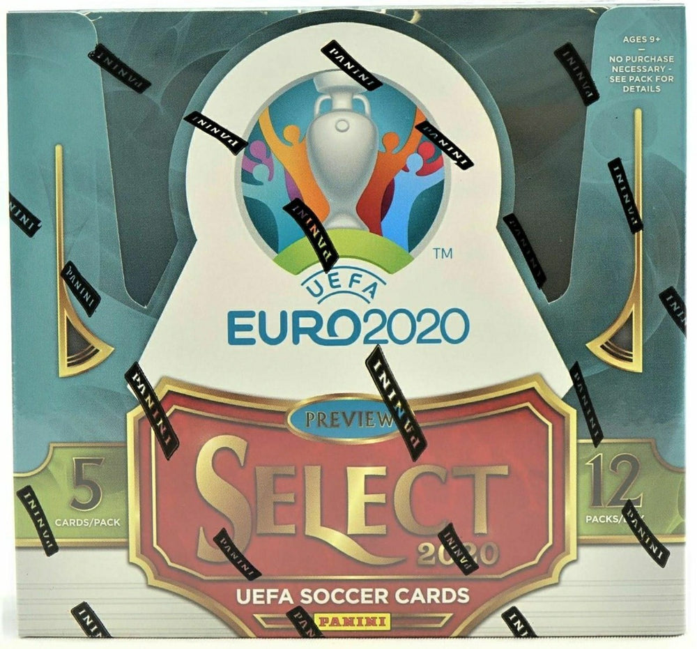 2019/20 Panini Select UEFA Euro Soccer Hobby Box Classic