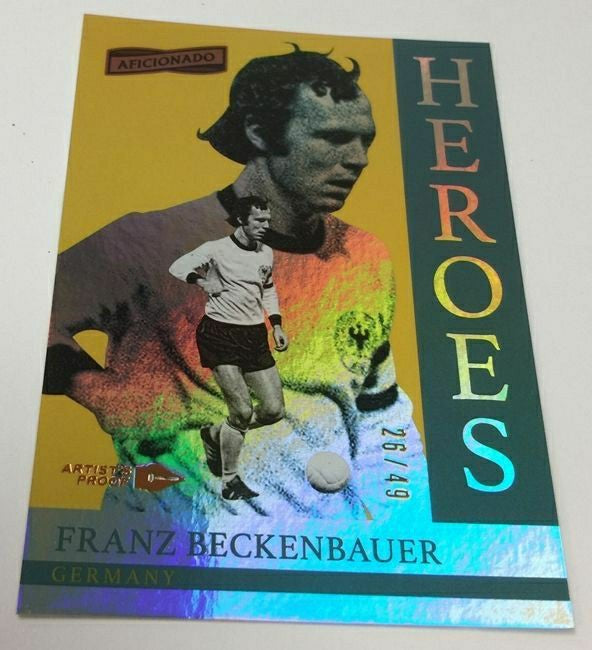 2016/17 Panini Aficionado Soccer (Fußball) Hobby Box Fashion