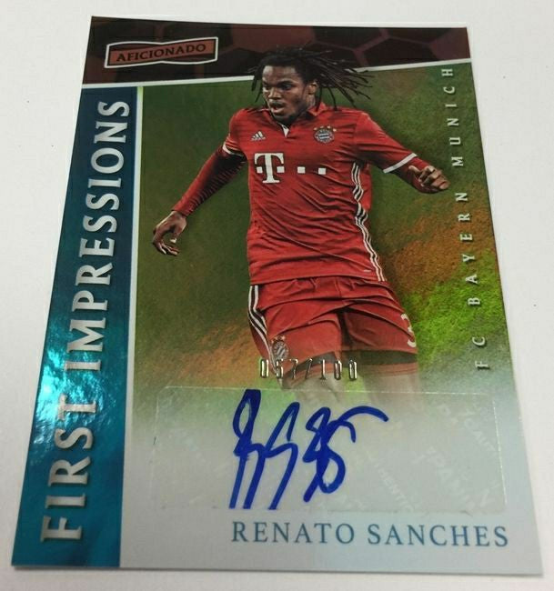 2016/17 Panini Aficionado Soccer (Fußball) Hobby Box Fashion