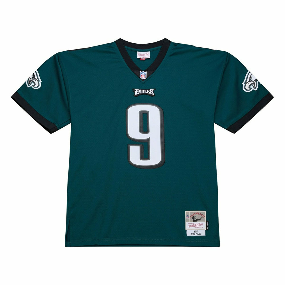 Nick Foles #9 Philadelphia Eagles 2017 Legacy Throwback NFL Jersey Green Classic