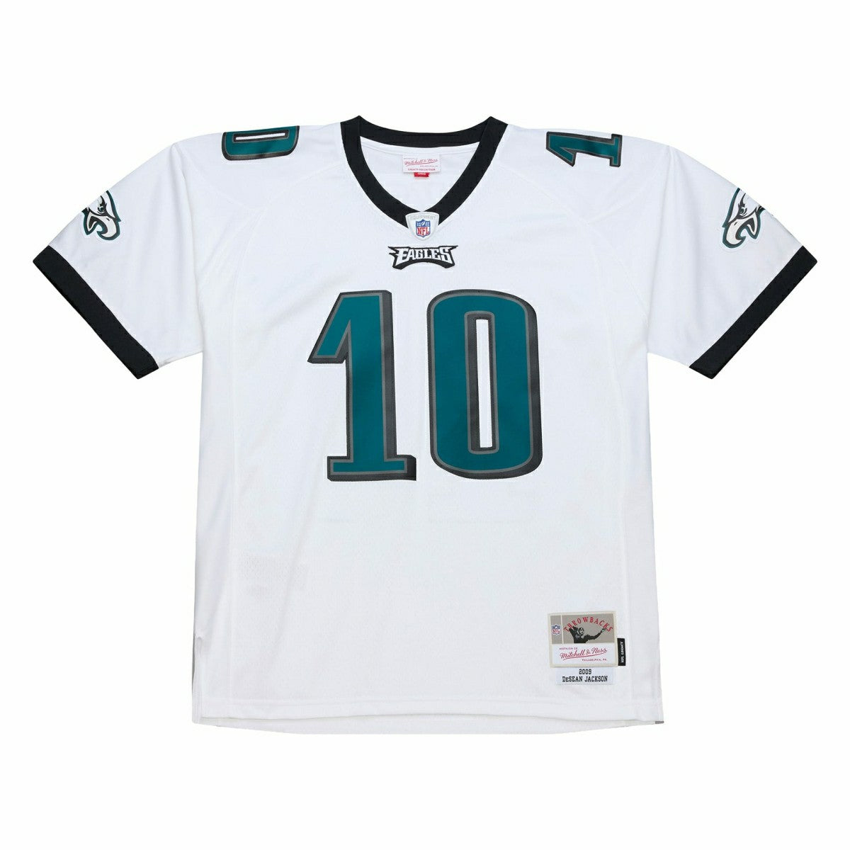 DeSean Jackson #10 Philadelphia Eagles 2009 Legacy Throwback NFL Jersey White Fashion