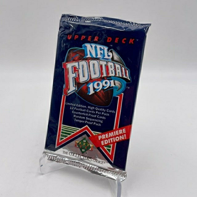 1991 Upper Deck Football Vintage NFL Pack Taass for sale