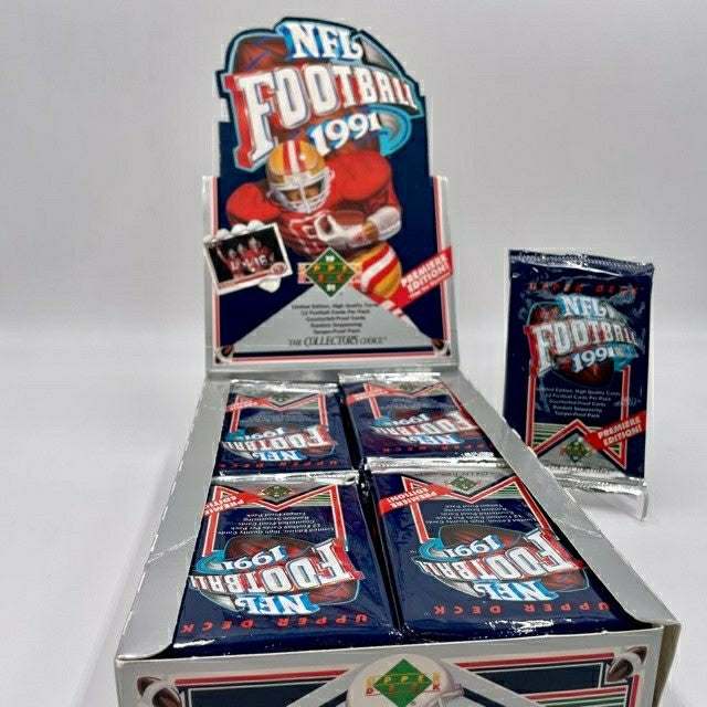 1991 Upper Deck Football Vintage NFL Pack Taass for sale