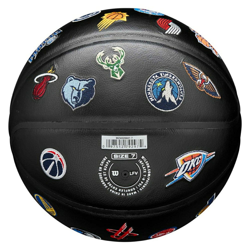 NBA All Team Wilson Premiere Basketball Schwarz (Size 7) Fashion